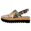 Sandale DOGO "Akita Lucid Dreaming Damen Sandalen/ Sandaletten / Female", Damen, Gr. 39, Normalschaft, beige (natur), Lederimitat, casual, Schuhe, Vegan