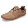 Schnürschuh CAMEL ACTIVE, Herren, Gr. 45, beige, Nubukleder, klassisch, Schuhe, Barfußschuh, Sneaker, Sommerschuh mit Perforierung