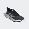 Laufschuh ADIDAS PERFORMANCE, Gr. 42, core schwarz, silber metallic, carbon, Textil, Synthetik, sportlich, Schuhe