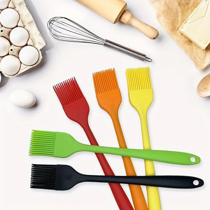 1PC Silikon Grill Pinsel Kochen BBQ Hitzebeständige Öl Pinsel Küche Liefert Bar Kuchen Backen Werkzeuge Utensil Liefert Image
