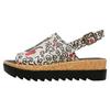 Sandalette DOGO "Gigi Sandale Cat And Mouse Damen Sandalen", Damen, Gr. 39, Normalschaft, beige (natur), Lederimitat, Schuhe, Vegan