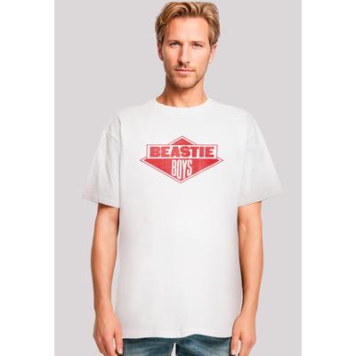 Oversize-Shirt F4NT4STIC "The Beastie Boys", Herren, Gr. S, weiß, Obermaterial: 100% Baumwolle, casual, oversize, Rundhals, Kurzarm ohne Bündchen, Shirts, Premium Qualität Image