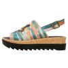 Sandalette DOGO "Gigi Sandale Goose Bumps Damen Sandalen", Damen, Gr. 41, Normalschaft, beige (natur), Lederimitat, Schuhe, Vegan