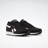 Sneaker REEBOK CLASSIC "REEBOK REWIND RUN", Gr. 42,5, cschwarz, weiß, blusmt, Synthetik, Textil, sportlich, Schuhe