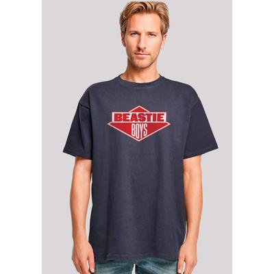 Oversize-Shirt F4NT4STIC "The Beastie Boys", Herren, Gr. L, blau (navy), Obermaterial: 100% Baumwolle, casual, oversize, Rundhals, Kurzarm ohne Bündchen, Shirts, Premium Qualität Image