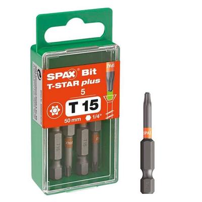 SPAX Bit-Set »T15 T-STAR Plus« 50.0 mm