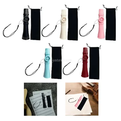 Kazoo Flute Professional with Lanyard Easy to Play Accompaniment Lightweight Mouth Flute for Violin