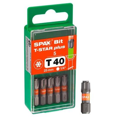 SPAX Bit-Set »T40 T-STAR Plus« 25.0 mm