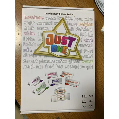 Party Game Just One - Collaborative and Engaging Board Game for Families and Friends