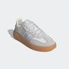 Sneaker ADIDAS SPORTSWEAR "BARREDA DECODE E KINDER", Gr. 38, core weiß, halo blau, grau one, Leder, Textil, sportlich, Schuhe