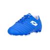 Fußballschuh LOTTO "Stadio 700 AGM JR", Kinder, Gr. 34, blau, Polyurethane, sportlich, Schuhe, mit innovativer Technologie für Kunstrasen