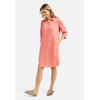 Sommerkleid SMITH & SOUL, Damen, Gr. M, US-Größen, beige (sand), Material: 100% Viskose, casual, regular fit Midi, hoch geschlossener Ausschnitt, 3/4-Ärmel Ärmel mit Ärmelschlitz 1-Knopf-Manschette, Kleider, mit Taschen