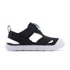 Sandale CONVERSE "CHUCK TAYLOR UTILITY SANDAL EASY ON", Gr. 31, schwarz-weiß (schwarz, weiß, schwarz), Synthetik, sportlich, Schuhe
