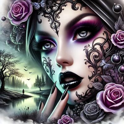TEMU Jozysh 1pc 30x30cm-11.8x11.8inch/40x40cm-15.7x15.7inch Frameless Diy 5d Round Diamond Painting, , Full Rhinestone Painting, Diamond Painting Kit, Office Wall Decoration Gifts Image