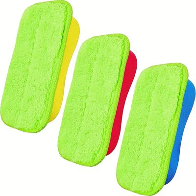 TEMU 2pcs Washable Chalkboard Eraser, Magnetic Chalkboard Eraser Whiteboard Eraser Dry Eraser Reusable Chalk Eraser For Chalk Markers, Home And Office Supply Image