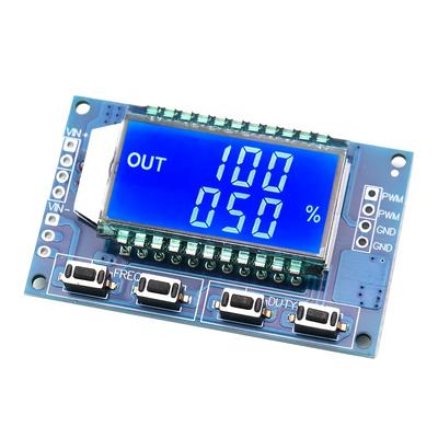 TEMU 1pc 1hz-150khz Signal Generator Pwm Board Module Frequency Duty Cycle Adjustable Module Lcd Display 3.3v-30v 1hz - 150khz Image