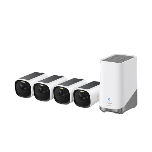 eufyCam E40 4-Kamera-Set + HomeBase S380