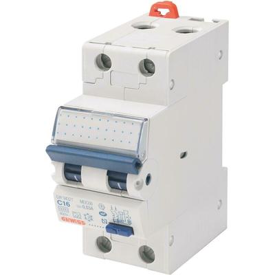 Gewiss - kompakter fehlerstromschutzschalter 1p+n c16 4.5ka gw94007 Image