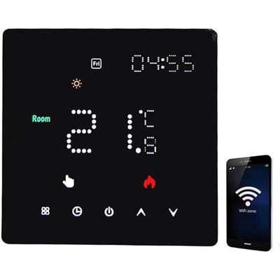 Tuya WiFi 3A Wassererhitzer/Boiler Thermostat für Wasserheizungssysteme, programmierbare Temperatur Image