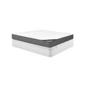 Set 180x200cm Rete vano Bianco+Mater. ibrido molle insac. 7 zone schiuma alta resilienza sp.26cm - AUDACE di PALACIO