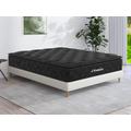 Materasso matrimoniale a molle insacchettate con topper integrato 180 x 200 cm - BLACK DREAM di YSMÉE