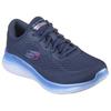 Sneaker SKECHERS "SKECH-LITE PRO-STUNNING STEPS", Damen, Gr. 36, blau (navy, blau), Textil, Synthetik, sportlich, Schuhe, Freizeitschuh, Halbschuh, Schnürschuh mit Air-Cooled Memory Foam