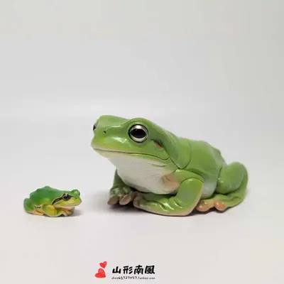 In Stock Kitan Club Ikimon Amphibian Collection - Frog & Axolotl Gashapon Unboxing Set