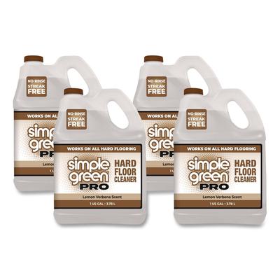 Simple Green Pro Hard Floor Cleaner, Lemon Verbena, 1 gal Bottle, 4/Carton (SMP0505128) Case of 4 Simple Green®