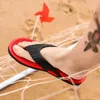 Sommer Massage Flip-Flops Für Männer Outdoor Atmungsaktive Strand Schuhe Männer Designer Sandalen Heißer Verkauf Rot männer Hausschuhe Plus größe 46