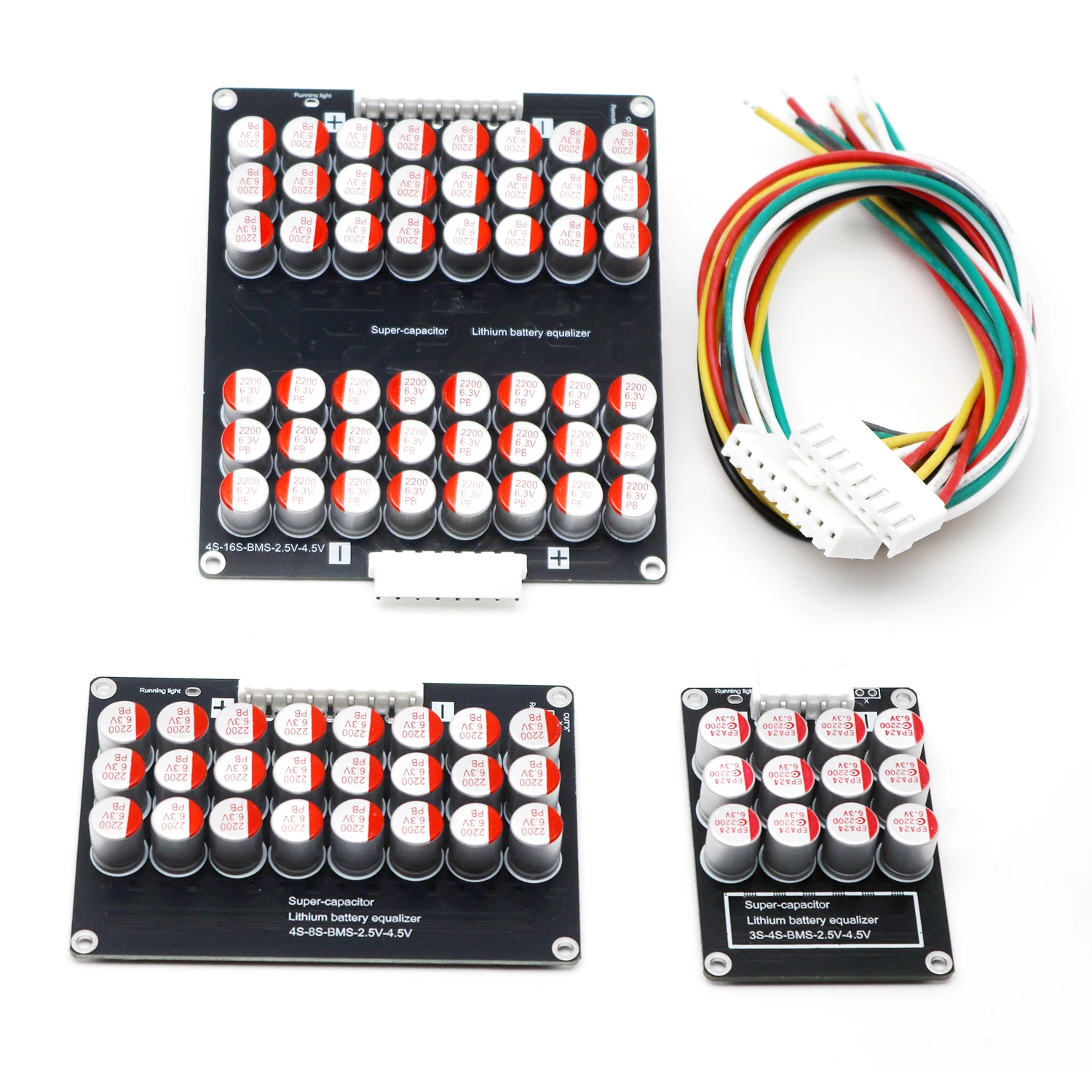 4S 8S 16S 6A Aktiver Equalizer Lithiumbatterie Balancer Energieübertragung 10S 13S 14S Lifepo4 Li-Ion 12V 24V 36V 48V BMS-Schutz Image