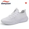 Modische Turnschuhe für Damen und Herren, leichte Laufschuhe, atmungsaktives Mesh, lässige Sportschuhe, Schnürdesign, große Größen 36–50