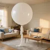 18 Zoll 36 Zoll verdickter Ballon Latex große Luftballons weiß Hochzeitsdekor rosa blau Heliumballon