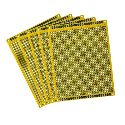 5 Stück doppelseitige Leiterplatte 7x9 Universal-Prototyp platine 7*9cm Prototyp-Leiterplatte DIY elektronische Leiterplatte Image