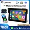 Camecho 7 Zoll tragbare Moto Monitor Carplay IP67 wasserdichte LCD-Display drahtlose Carplay Android Auto für Motorrad