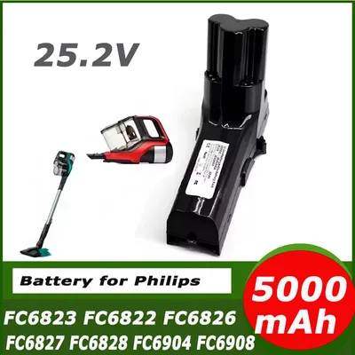 Staubsauger-Akku für Philips SpeedPro Max Aqua Stick, FC6822, FC6823, FC6826/01, FC6827, FC6828, FC6904, FC6908, XC8147, Image