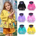 Enfant en bas âge fille bébé enfant imperméable à capuche manteau veste garçons filles bébés