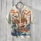 Henry Camicia Estate Casul Camicie Abbigliamento da uomo Stampa Cardigan Abbigliamento da uomo