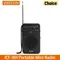 ICF-961 Radio tascabili portatili AM FM Mini walkman AUX da 3,5 mm 2 batterie AA Radio stereo