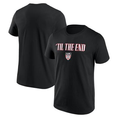 T-Shirt „Sunderland Play-Off-Gewinner – Bis zum Ende“ – Schwarz – Herren Image