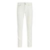 Slim-fit-Jeans JACK & JONES "JJIGLENN JJORIGINAL CB 774 NOOS", Herren, Gr. 29, Länge 34, weiß (weiß denim), Denim/Jeans, Obermaterial: 76% Baumwolle, 22% Polyester, 2% Elasthan, modisch, slim fit knöchellang, Jeans