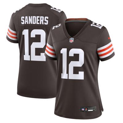 Cleveland Browns Nike Game Heimtrikot NFL 2025 Draft - Braun - Shedeur Sanders - Damen Image