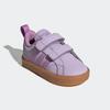 Klettschuh ADIDAS SPORTSWEAR "VS PACE 2.0 KIDS", Gr. 26, powder plum, preloved lila, preloved lila, Synthetik, Textil, sportlich, Schuhe, für Kinder