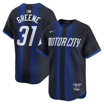 Detroit Tigers Nike City Connect Limited Trikot – Marineblau – Riley Greene – Herren Image