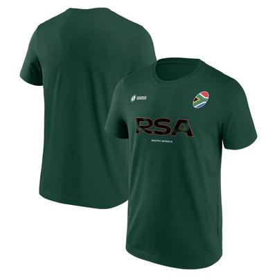 Rugby-WM 2025-Fan-T-Shirt mit Grafik – Südafrika Image