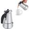 Feiyue - Cafetière Moka en acier inoxydable pour cuisinière, cafetière expresso, percolateur,