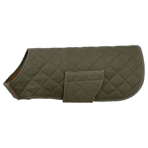 Orvis Quilted Waxed Dog Jacket - Green - Green Medium