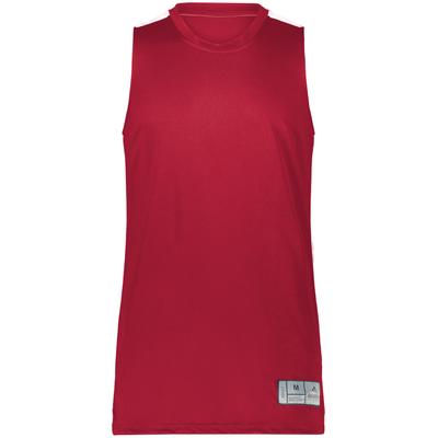 Augusta Sportswear AS6927 Athletic Swish Reversible Basketball Jersey T-Shirt in Scarlet/White size Medium | Polyester 6927