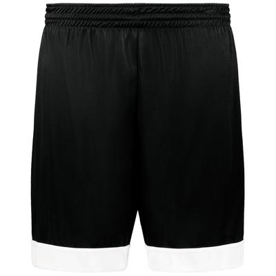 Augusta Sportswear 6929 Swish Reversible Basketball Shorts in Black/White size XL | Polyester