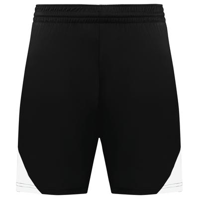 Augusta Sportswear 1737 Youth Step-Back Modern Fit Basketball Shorts in Black/White size XL | Polyester