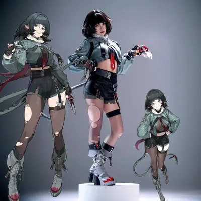Jane Doe Cosplay Collab Serie Spiel Zenless Zone Zero Komplettes Set Perücke Requisiten Rollenspiel Outfit Neujahr Kostüm Frauen Weihnachtsfeier Image